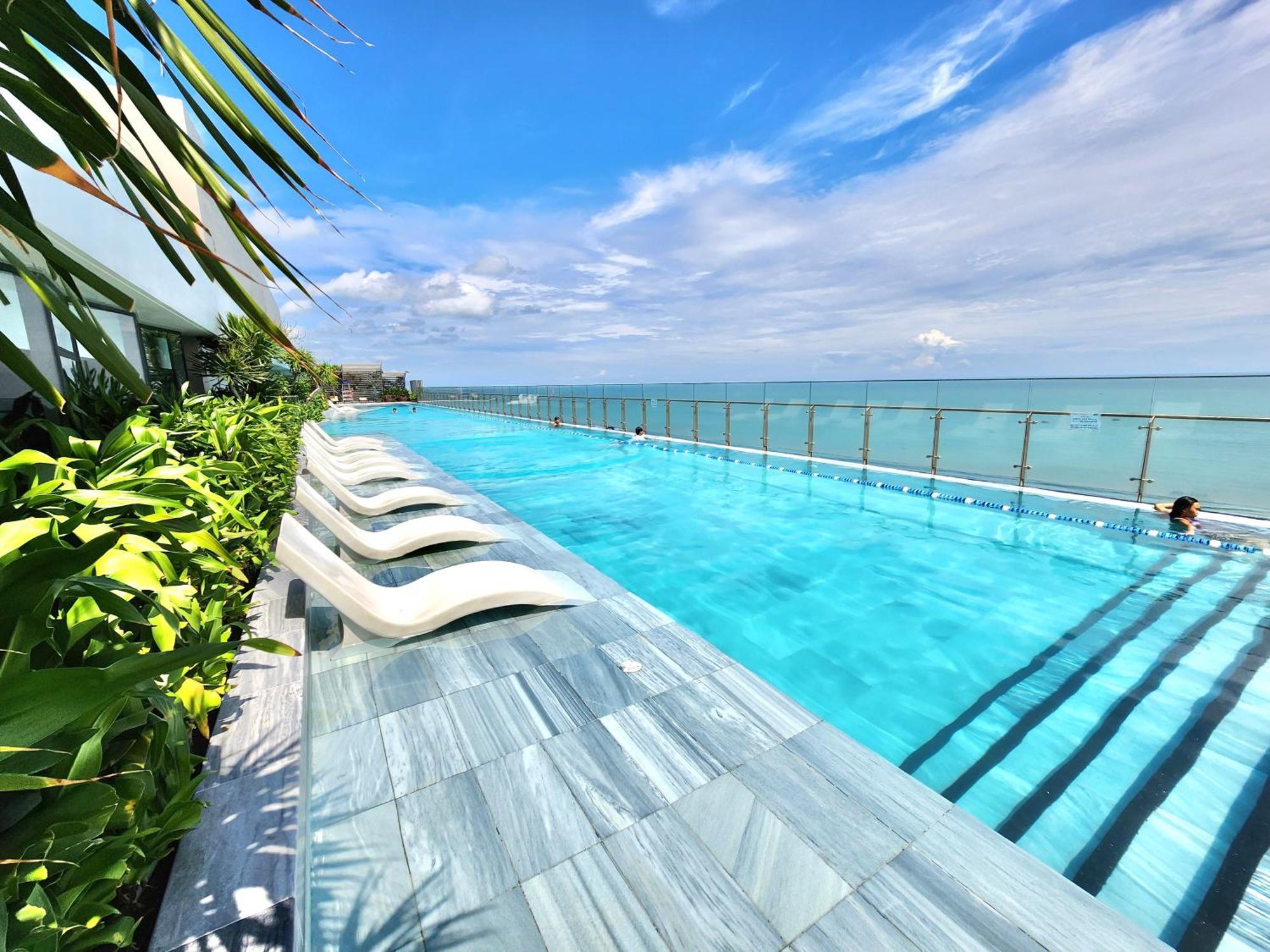 Dua'S House - The SóNg Vung Tau, Sky Pool & Gymアパートメント エクステリア 写真