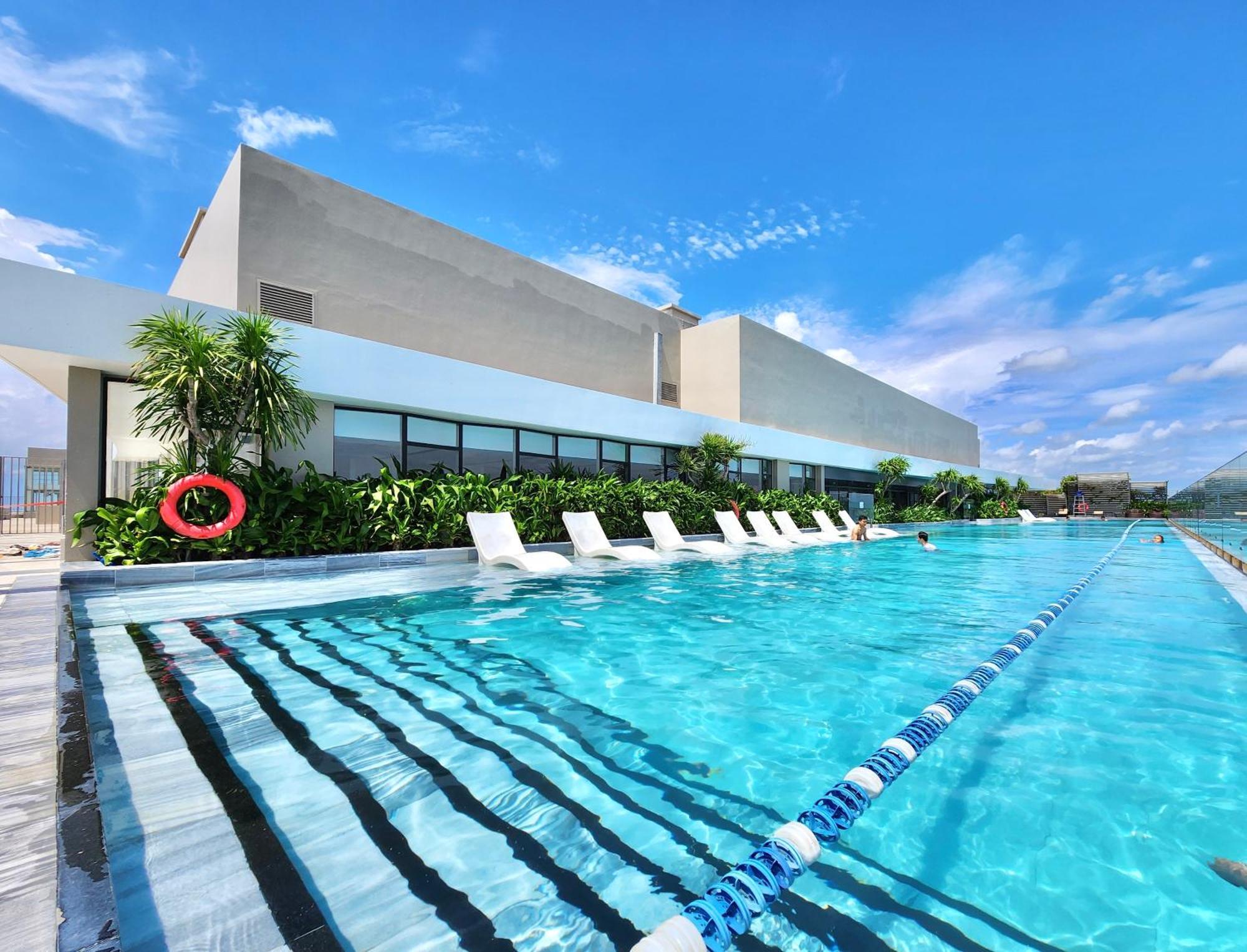 Dua'S House - The SóNg Vung Tau, Sky Pool & Gymアパートメント エクステリア 写真