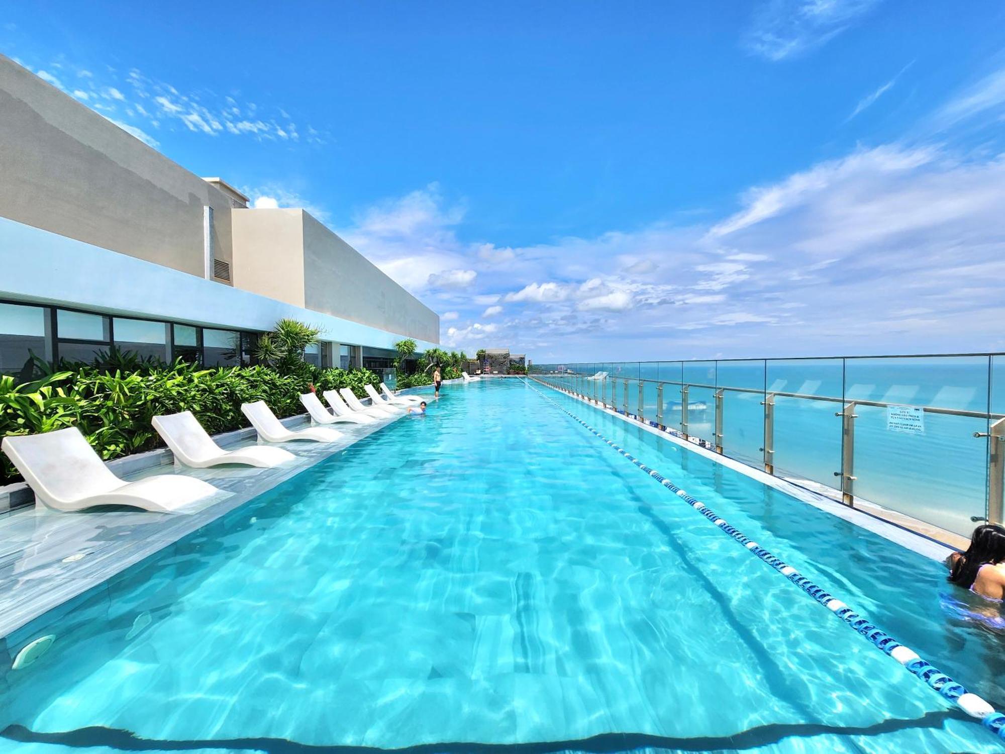 Dua'S House - The SóNg Vung Tau, Sky Pool & Gymアパートメント エクステリア 写真